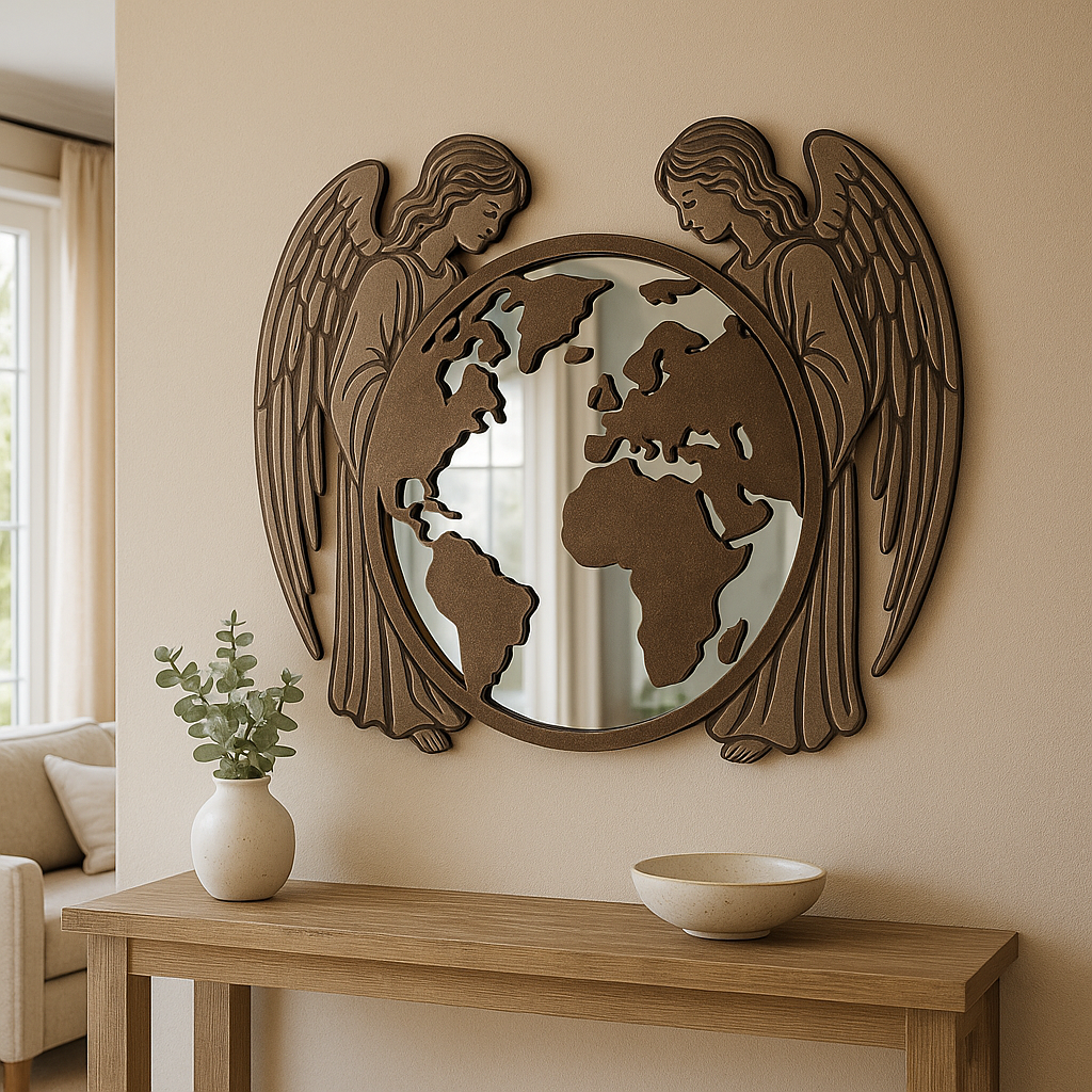 Custom Design Mirror – Crafted From Your File