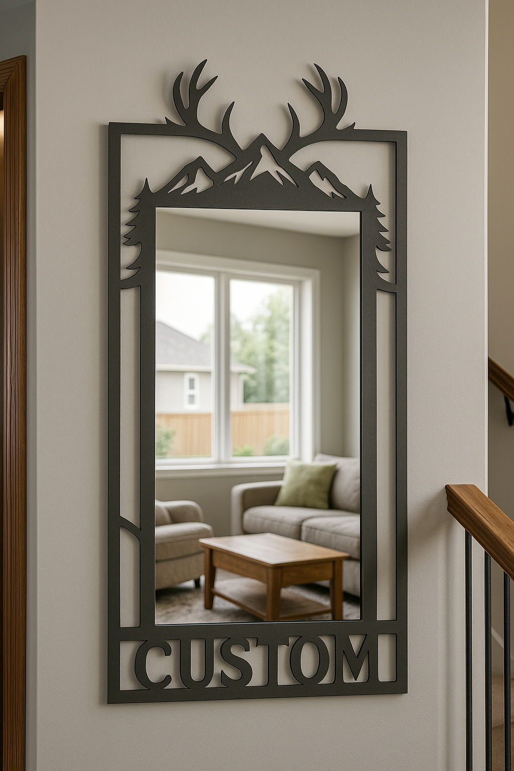 Custom Design Mirror – Crafted From Your File