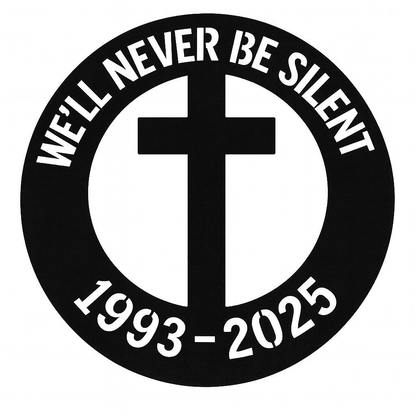 Memorial Sign – Honoring a Life of Faith and Conviction