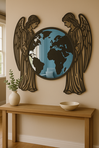 Custom Design Mirror – Crafted From Your File