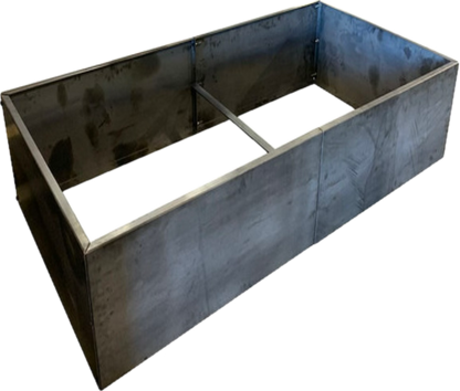 Steel garden box
