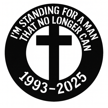 Memorial Sign – Honoring a Life of Faith and Conviction