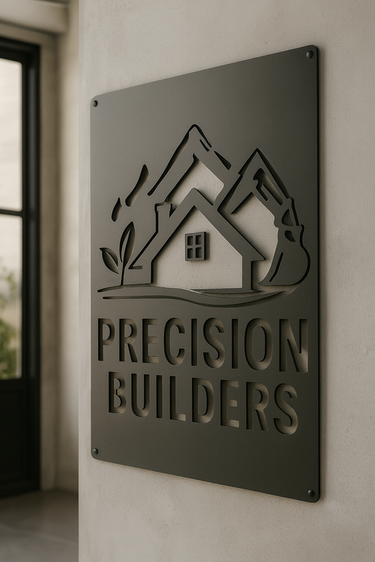 Professional Custom CNC Metal Business Signs