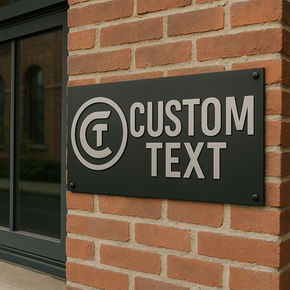 Professional Custom CNC Metal Business Signs