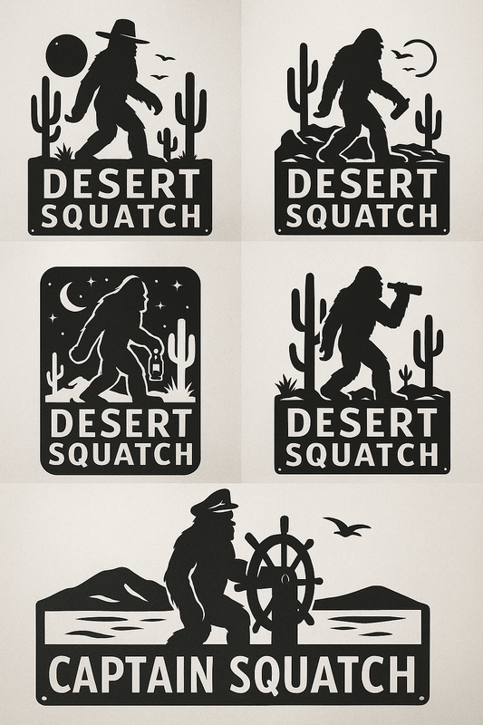 Sasquatch signage