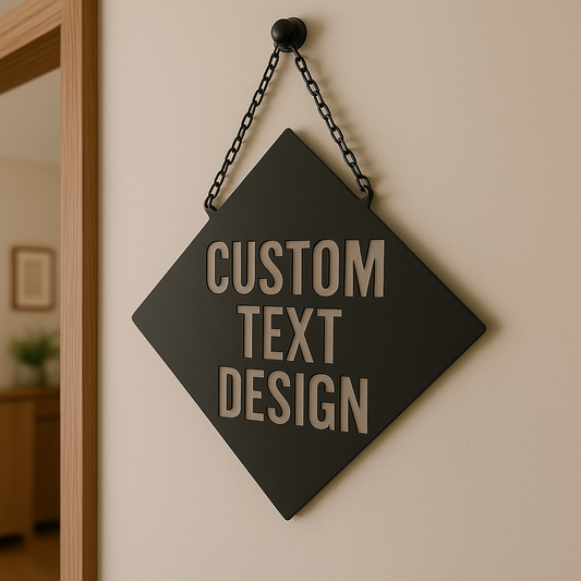 Personalized Text or Logo – Custom CNC Plasma Cutout