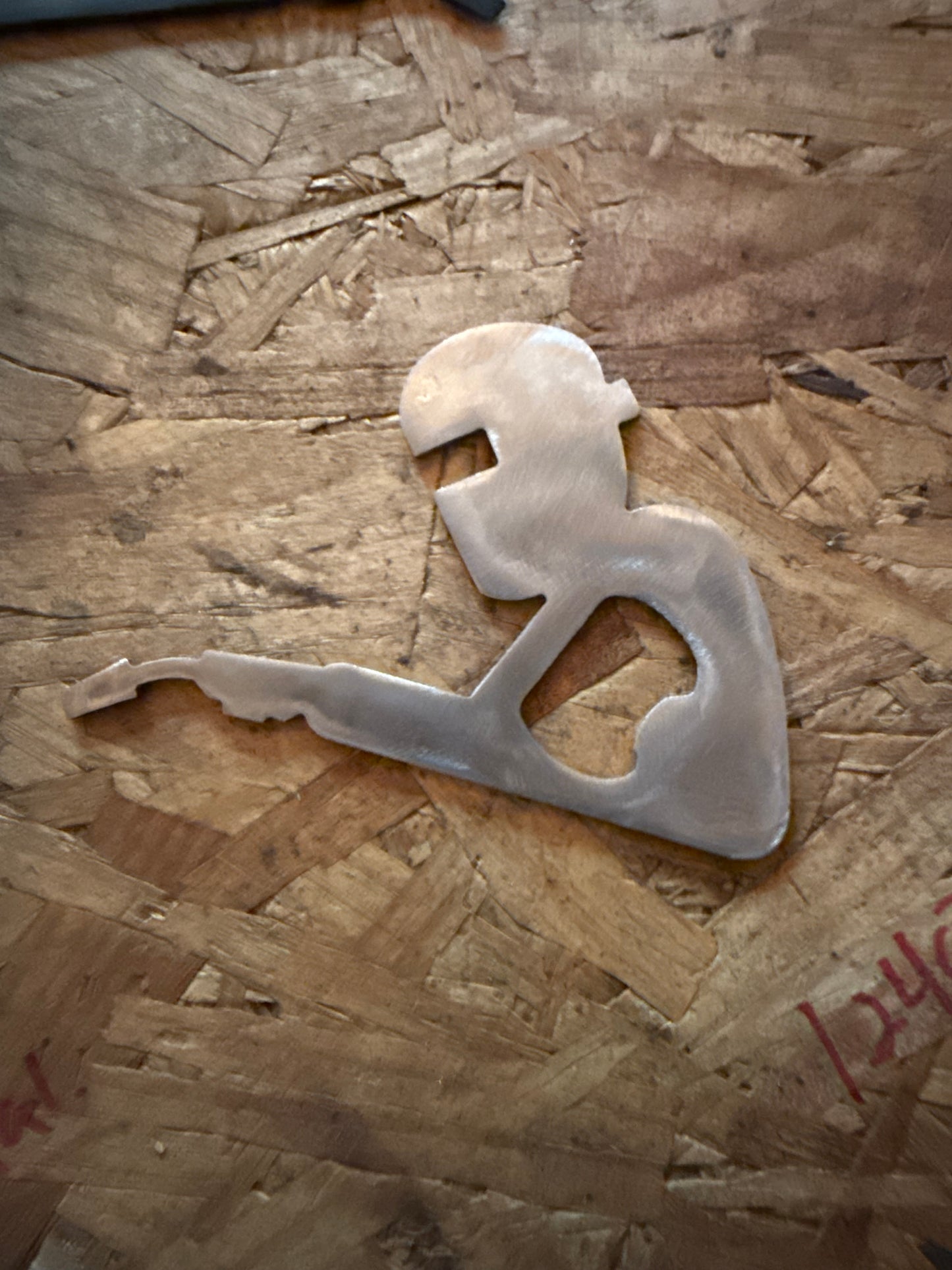 Welder bottle opener