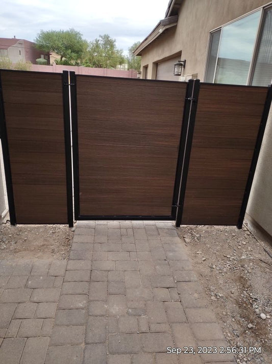 Premium standard size Man Gates – Built for Arizona Living